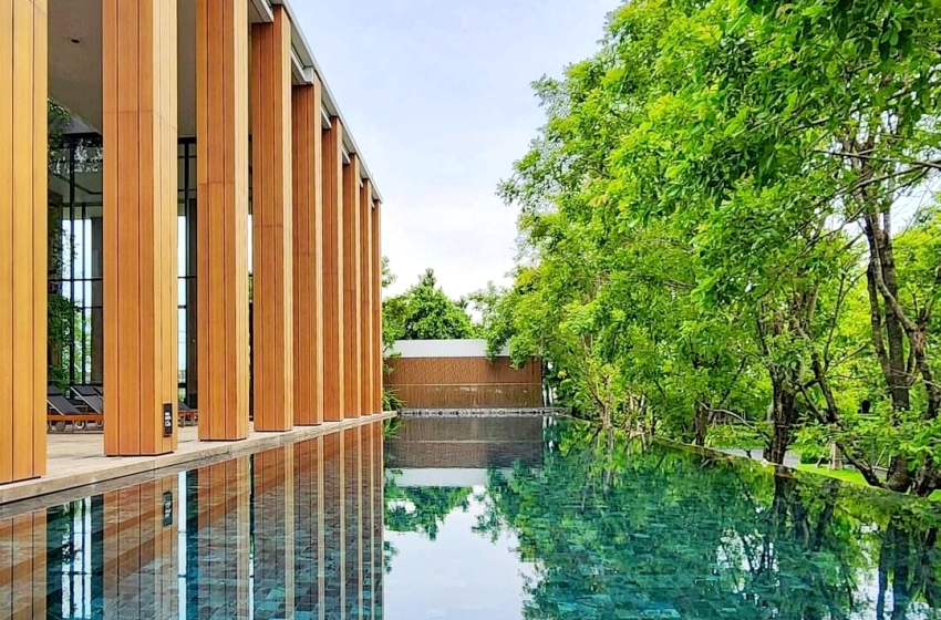 House with Shared Pool in Bangnatrad 